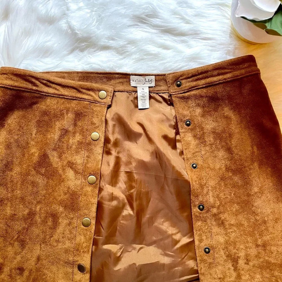 Maison Jules Button Up Mini Skirt size 4 - Picture 7 of 8